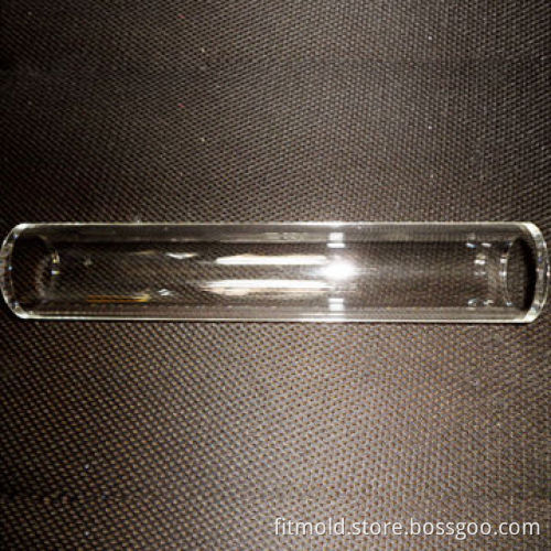 Clear Acrylic Tube with Plastic Injection Molding, High Transparency and Durable